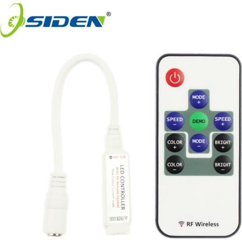 RF RGB Controller Mini RF Wireless LED Remote Controller for RGB 5050/3528 LED Lights Strips RGB RF Controller