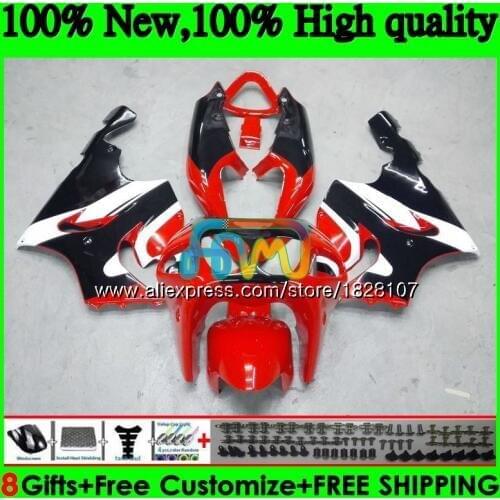 Body For KAWASAKI ZX-7R ZX750 ZX Hot red black 7R ZX-750 5BS.5 ZX 750 7 R ZX7R 96 97 98 99 03 1996 1997 1998 1999 2003 Fairings