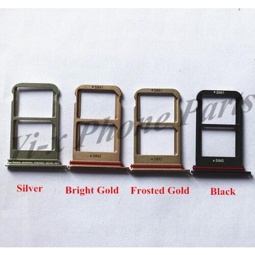 50pcs/lot For huawei mate 10 pro Sim Card Slot Tray For Huawei Mate10 Pro Card Holder SIM Holder Slot Tray Replacement Parts
