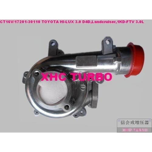 NEW CT16V 17201-30110 OL040 Turbo Turbocharger for TOYOTA HI-LUX 3.0 D4D,Landcruiser,1KD-FTV 3.0L 171HP(Water+Oil)