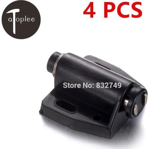 Wholesale 4 PCS Steady Cabinet Hardware Single Magnetic Cupboard Touch Latch Rebounding Magnetic Latch Catch for Doors Stops