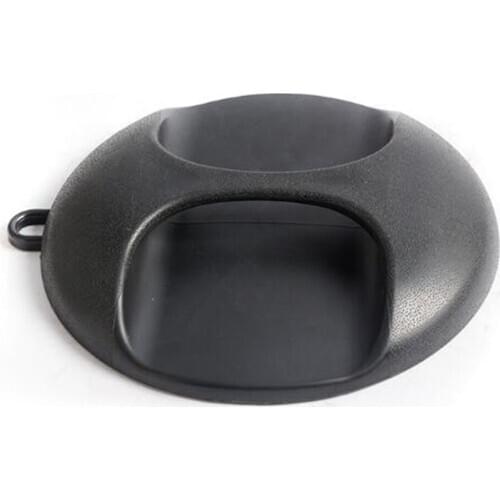 Hairdressing Handheld Salon Round Mirror for Barber Hairdressers (27cm Diameter)