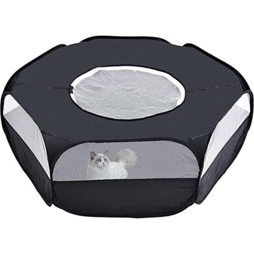 Portable Folding Pet Tent Outing Dog House Fence Dog House Easy To Operate Fence Outdoor Big Dog House