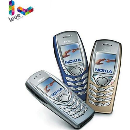 Unlocked Nokia 6100 Phone GSM 900/1800 Used and Refurbished Support Multi-Language Cell Phone Free Shipping