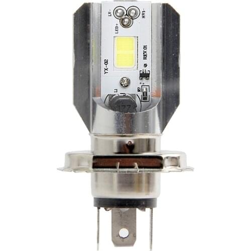 H4 6V 8W Led Motorcycle Headlight Scooter Bulb 1000lm 6000k Light ATV Moto Motorbike Accessories Fog Lamp For all Motorcycle