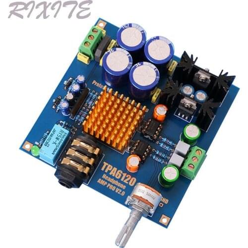 TPA6120A2 Hi-Fi Headphone Amplifier Board Athens Imperial Enthusiast Fever Audio Amplifiers Earphone Amp