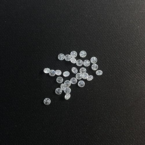 100% Natural Diamond 5 Pieces 2.50mm 0.06 Carat FG Color VS Clarity Loose Small Size Gemstones