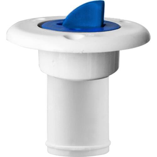 2pcs Nylon Boat Yacht Truck Water Deck Filler for 38mm Socket with Blue Cap