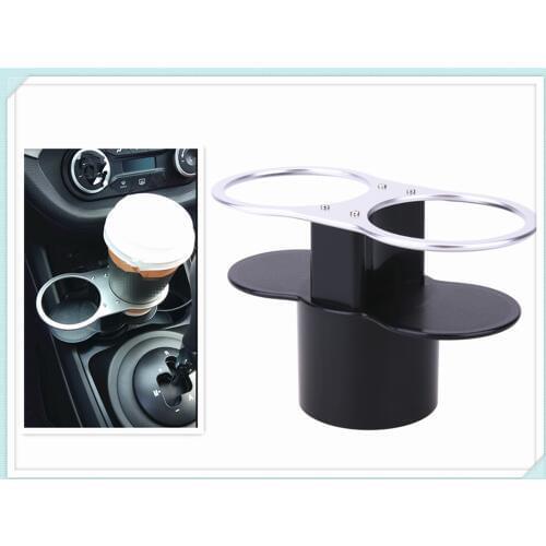 Double hole car accessories cup holder / beverage rack mounting for Nissan Teana Tiida Sunny March Murano Geniss Juke