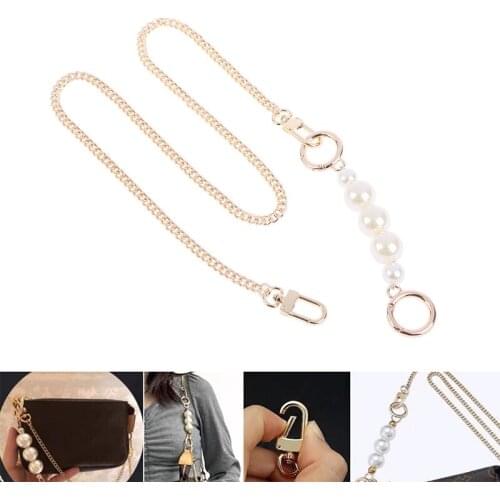 Bag Chain Strap Extender Handbag Pearl Extension Chain Bag Chains Bags Belt