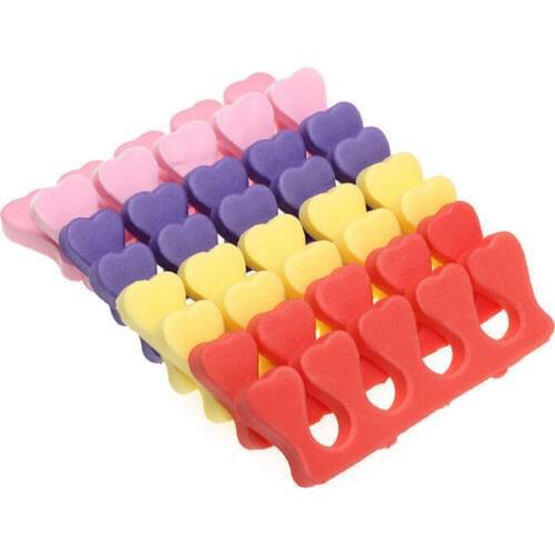 10Pcs Soft Foam Sponge Toe Separators Popular Finger Separator Dividers Nail Art Manicure Pedicure Nail Gel Tools