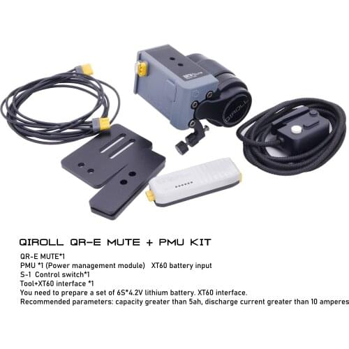 Electric Bicycle E-BIKE Conversion Kit QiROLL Friction Drive QR-E MUTE+ PMU