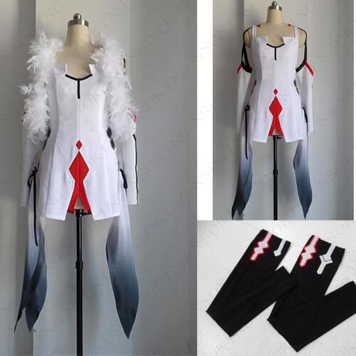 Anime Guilty Crown Inori Yuzuriha cosplay Costume Custom Made