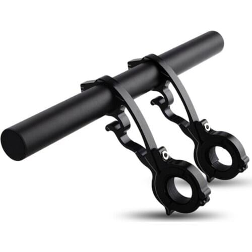 20CM Bicycle Handlebar Bracket Bike Headlight Flashlight Mount Bar Computer Holder MTB Cycling Aluminum Alloy Support Extender