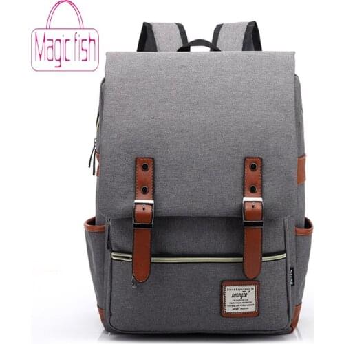 Мужские рюкзаки для ноутбука Magic Fish China At AliExpress