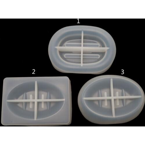 Handmade Soap Box Silicone Mold Soap Dish Tray Resin Casting Mold Epoxy Resin Ring Dish Holders Resin Soap Tray Molds