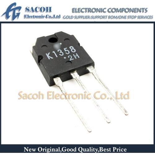 Free Shipping 10Pcs 2SK1358 K1358 or 2SK1359 or 2SK1357 TO-3P 9A 900V Silicon N Channel MOS Type
