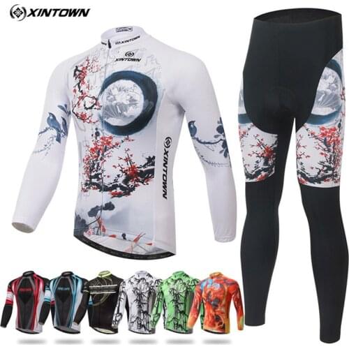 Ropa ciclismo hombre invierno winter thermal fleece long cycling jersey maillot only 2019 mtb clothing