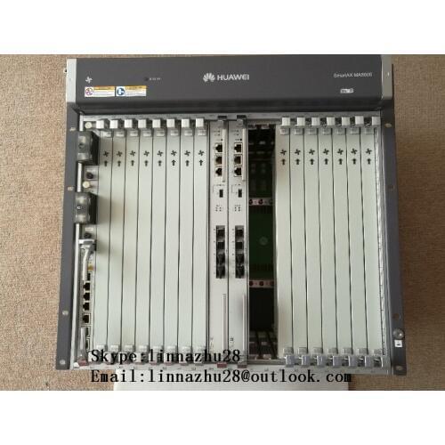 Original Huawei OLT MA5800-X17 with 2*control boards MPLA+2*power boards PILA