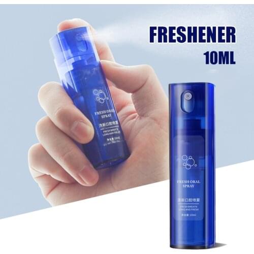 Breath Freshener Long Lasting Cleansing Mouth Remove Malodorous Fume Portable Spray Breath Freshener For Men And Women Spray