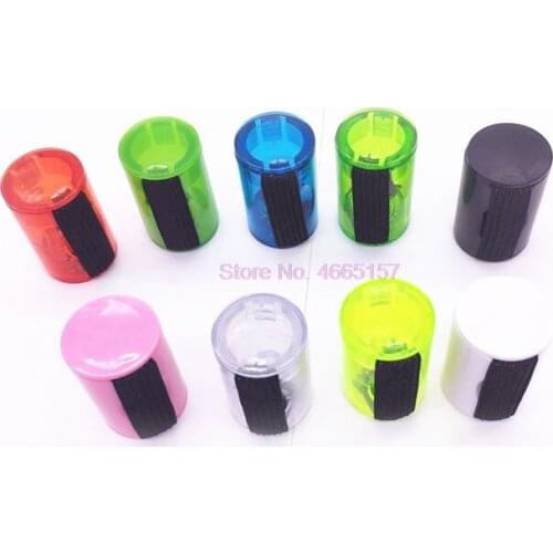 By DHL 500pcs Rhythm Sand Shaker Music Finger Ring Finger Shot for Ukulele Guitar Accessories Sand hammer