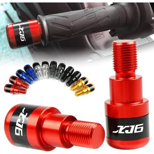 Motorcycle Handlebar Grips Slider Cap Plug Bar End For Yamaha XJ6DIVERSION XJ6 DIVERSION 2009 2010 2011 2012 2013 2014 2015 2016
