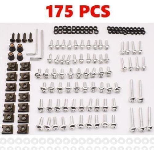 Universal Motorcycle Fairing Screw Spring Bolts Kit Body Fastener Clips For SUZUKI RMZ250 RMZ450 DRZ400SM RMZ 250 450 DRZ 400 SM