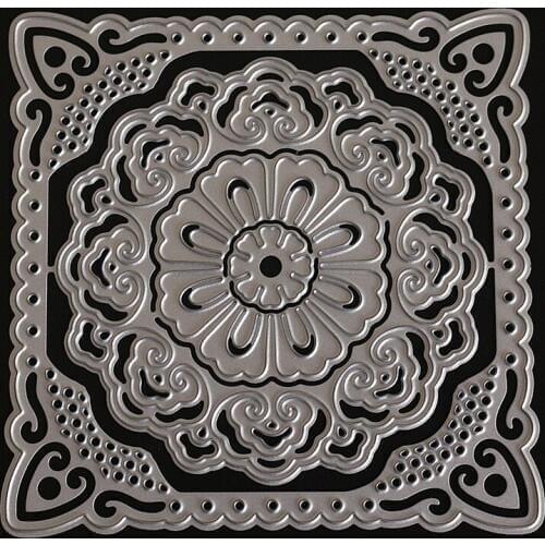 YINISE Metal Cutting Dies For Scrapbooking Stencils LACE Cards DIY Paper Album Cards Decoration Embossing Folder Die Cuts Tools