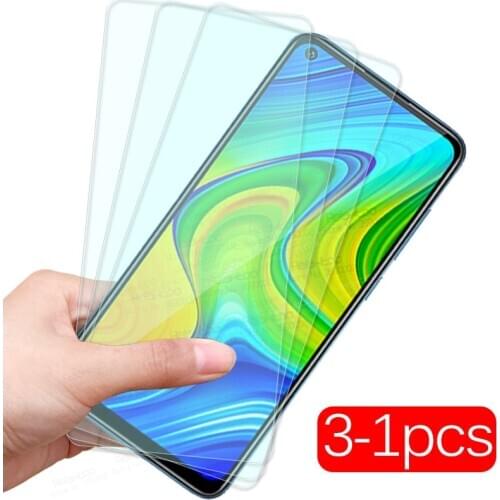 3-1pcs protective Glass For xiaomi redmi note 9s redmy 9a readmi 9c redme nota not 9 pro note9 s redmi9 a screen protector Film