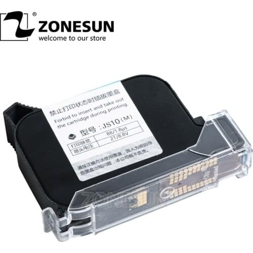 ZONESUN Ink Box For Handheld Intelligent USB QR Code Inkjet Printer Coding Machine