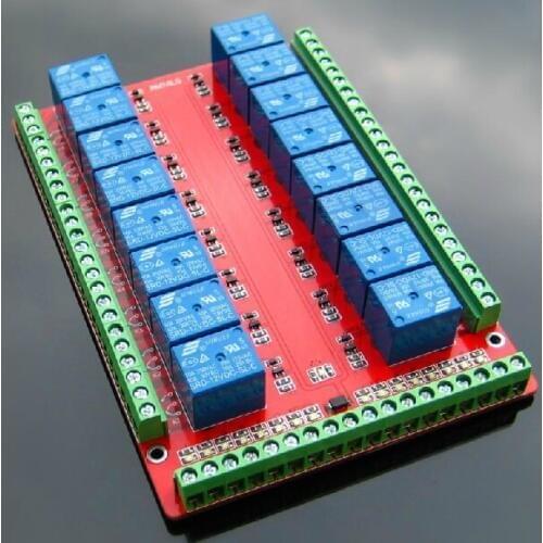 16 channel 12V Relay Module Low Level Triggered Double PCB Board 5V/24V