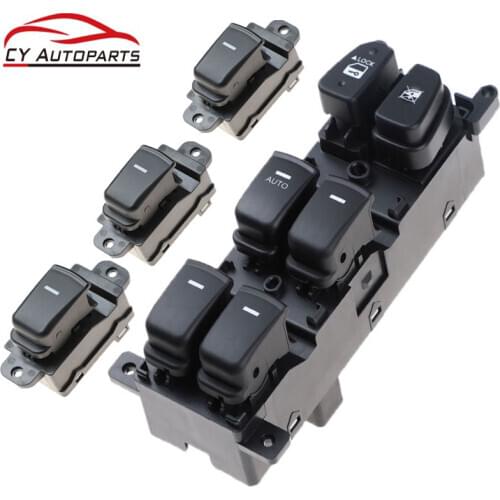 2 Color New Left Hand Drive Window Main Switch Button For 08-10 Hyundai NF Sonata 93570-3K600 935703K600 93580-3K500 935803K500