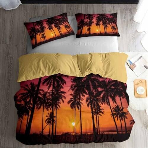 3D Bedding Set Sea wave Print Duvet cover set Twin queen king lifelike bedclothes with pillowcase bed set home Textiles #2-11