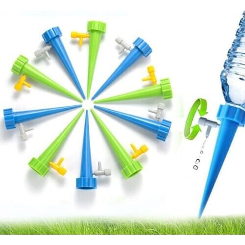 Garden Waterer Irrigation Cone Lazy Watering System kit Auto Drip Spike Plant Flower Bottle dripper Practical watering Sprinkler