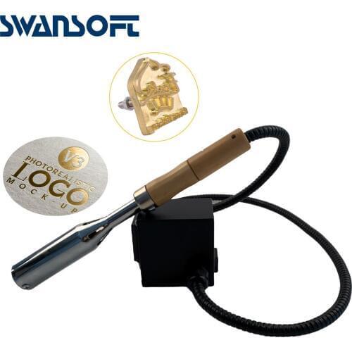 SWANSOFT Hot-Stamping Machine With Customized LOGO Brand Handheld Trademark Embossed Used for Wood