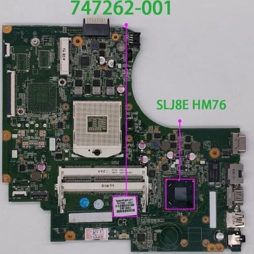 Genuine 747262-001 747262-501 747262-601 UMA SLJ8E HM76 Laptop Motherboard Mainboard for HP 240 246 G2 NoteBook PC