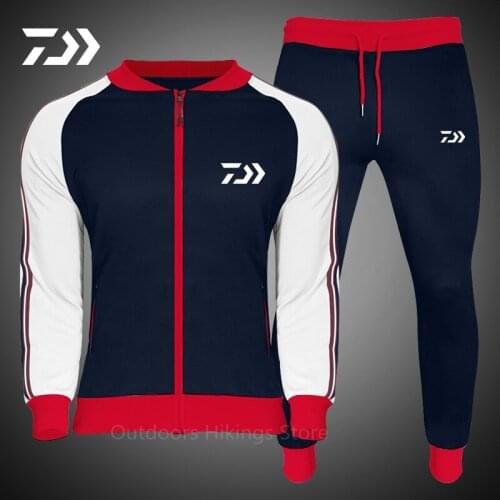 Daiwa Mens New Trend Sports Suit Outdoor Sport Fishing Clothing Breathable Quick Dry Fishing Suits High Quality Fishing Clothes