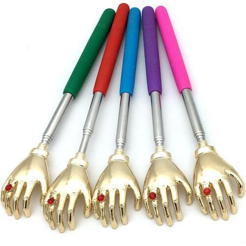 Newest 1pc Back Scratcher Telescopic Scratching Extendable Massage Tool Scratchback Health Care Product Random Color