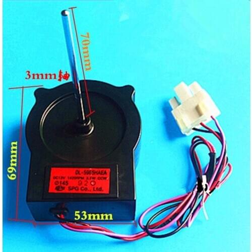 Good working for refrigerator ventilation fan motor DL-5965HAE DL-5965HAEADL-5985HAEA reverse rotary motor