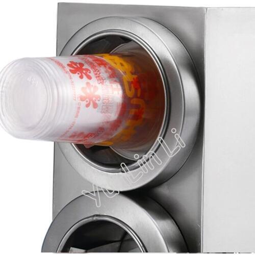 Paper Cup Dispenser Stainless Steel Plastic Cup Holder With 4 Holes Coffee/ Cola Cup Holder
