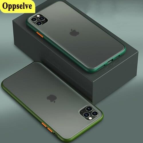 Luxury Soft Back Matte Colorful Cases For iPhone 7 Plus 8 6 S X XS Max XR 11 Pro Case Shockproof Liquid Silicone Back Cover Capa