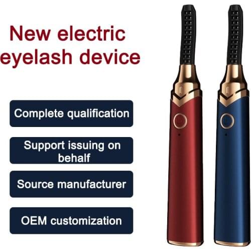 Electric Eyelash Curler 3 Colors Curling Stereotype Rechargeable Heated Device Perm Eyelash Curler Eyelash Styling Products