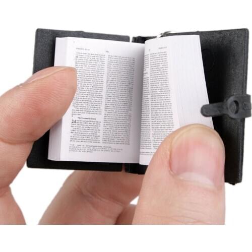 [wamami] 05# Black/Gold Cute Holy Bible Book For MSD SD DOD BJD Dollfie