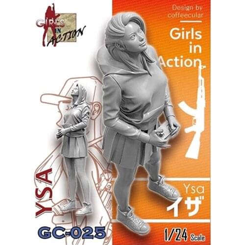 1/24 Resin Model Figure GK,Unassembled and unpainted kit
