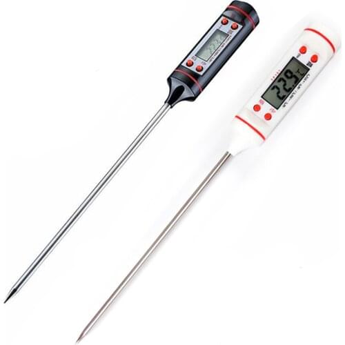 1 pc Food thermometer digital Oil temperature meter Fry Liquid meat cake BBQ grill Oven cooking tool for kitchen probe