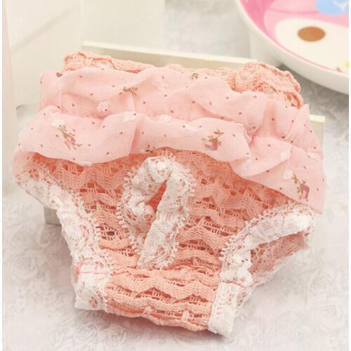 10PCS Pet Underwear Pet Dog Panties Strap Dot Print Sanitary Dog Underwear Diapers Physiological Pants Puppy Shorts Comfortable