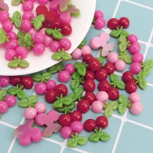 50PcsPeach Resin Micro Food Art Supply Flat Back Convex Circular DIY Scrapbook, Home, Mobile Phone Back Cover Decoration