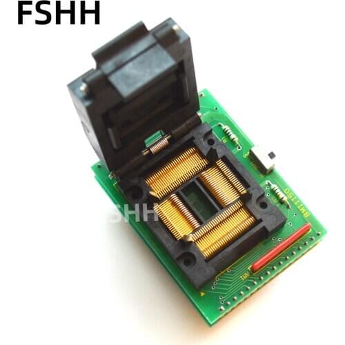 BM11150 Programmer Adapter PM-RTC005-366A IC51-1004-814-2 QFP100 LQFP100 TQFP100 Adapter IC Test Socket