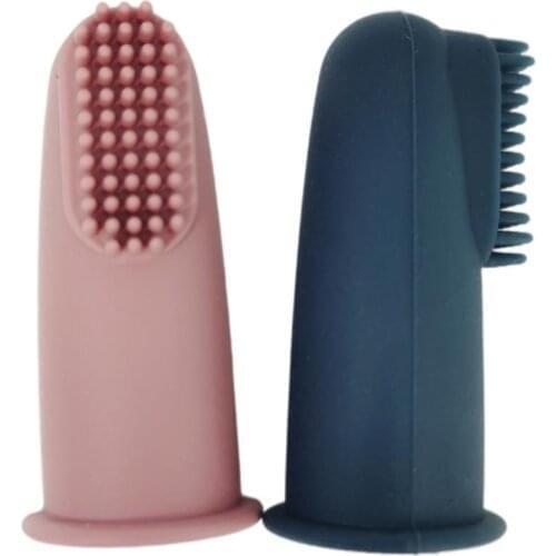 Baby Finger Toothbrush Silicone Toothbrush Baby Cleaning Teeth Care Infant Tooth Brush Rubber Cleaning Baby Brush