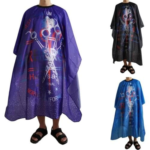 DIY Hair Cutting Barber Cape 140X160cm 1pc Salon Barber Salon And Home Stylists Using Cape M25#35